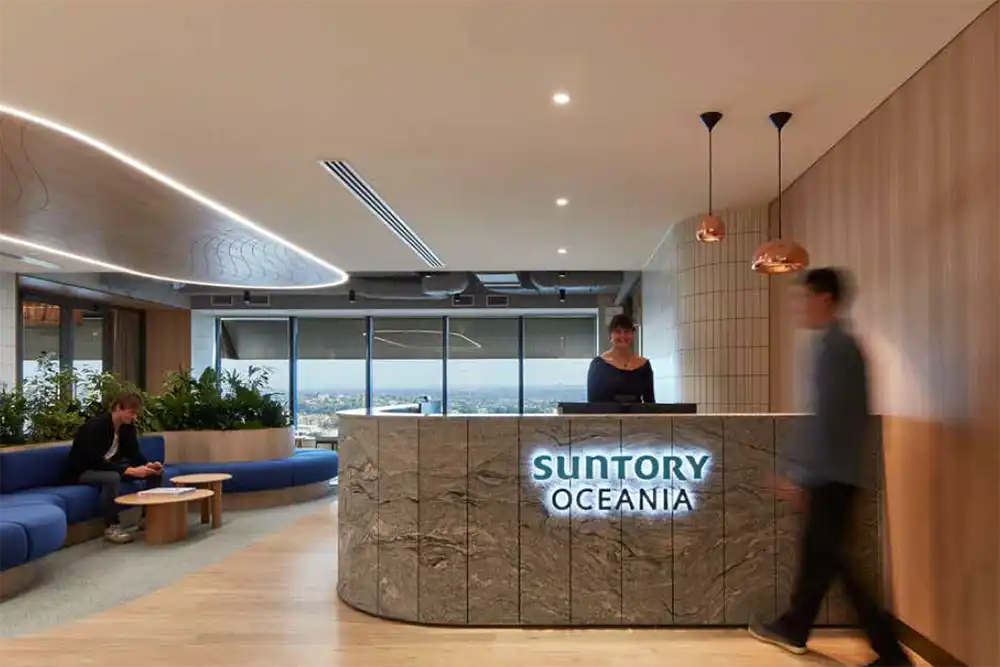 Spitfire Control projects - Suntory Oceania - Sydney