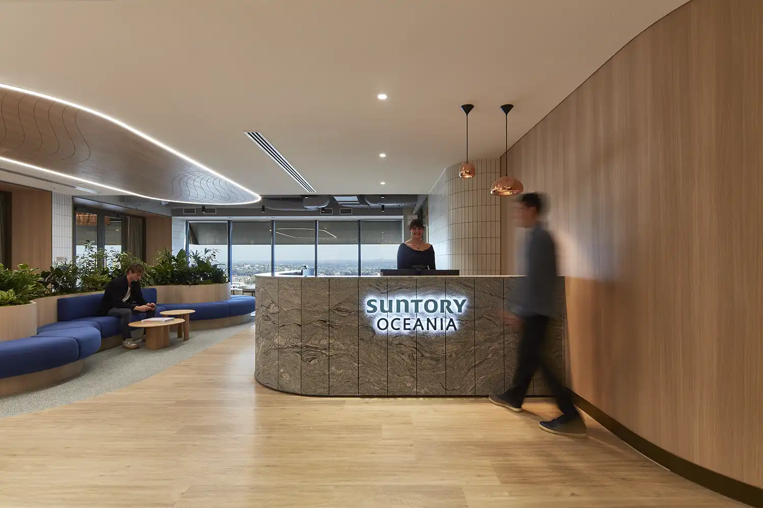 Spitfire Control projects - Suntory Oceania - Sydney